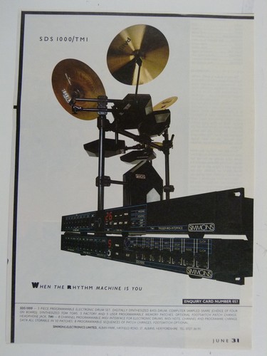 Retro magazine advert 1986 - magazine,