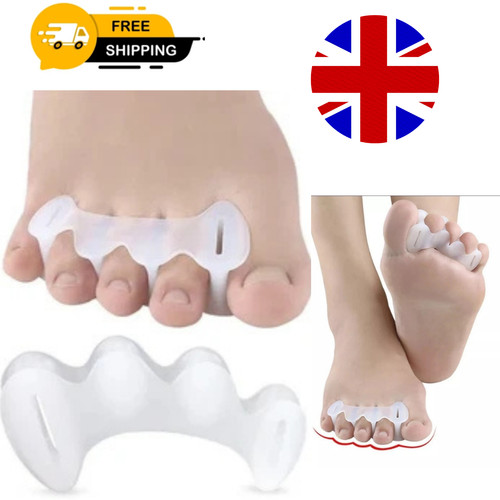Gel toe separator - separator, stretcher
