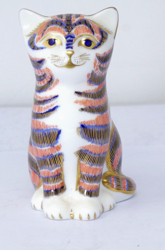 Royal crown derby imari cat - royal,