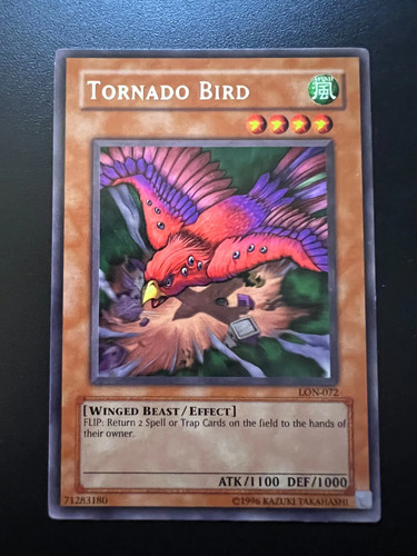 Tornado bird lon e072 rare - bird, lon-e072
