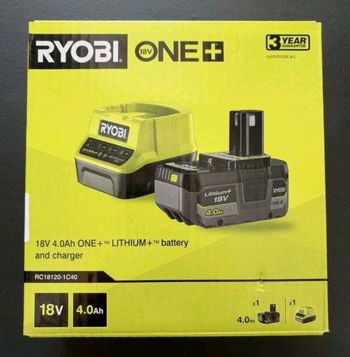 Ryobi 18v 0ah - 4.0ah, lithium+