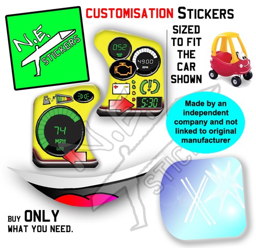 Replacement stickers sized - replacement,