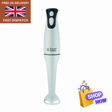 Russell Hobbs Food Collection Electric Hand Blender, 2 Speeds and Pulse Technolo