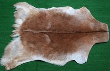 Luxury Goat hide Rug Hair on