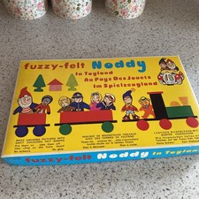 Vintage Fuzzy Felt Noddy in Toyland - Allan Industries 