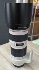 CANON EF 70-200 F4 L SERIES LENS. INC BOTH CAPS & LENS HOOD. EXCELLENT CONDITION