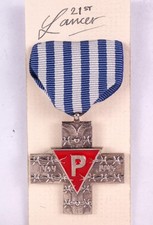 WW2 POW Polish Prisoner Of War Concentration Camp Survivour Medal 1939 45
