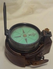 ANTIQUE PRISMATIC COMPASS