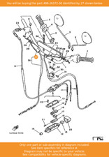 YAMAHA Cover, Handle Lever 1