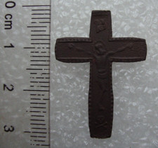 Antique Catholic Brass Cross
