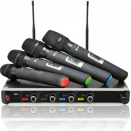 Quad wireless microphone - quad,