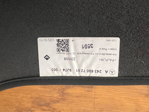 Genuine eqa amg mats - genuine,