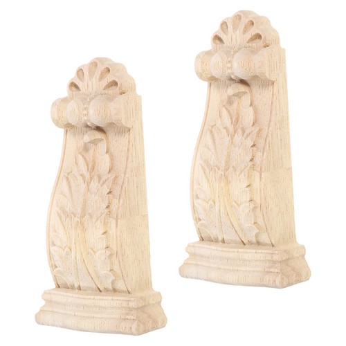 Pcs rustic carved wooden - carved,