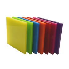 Acrylic Sheet Perspex® Panel Colour Clear Mirror Tinted & Frosted Cut to Size