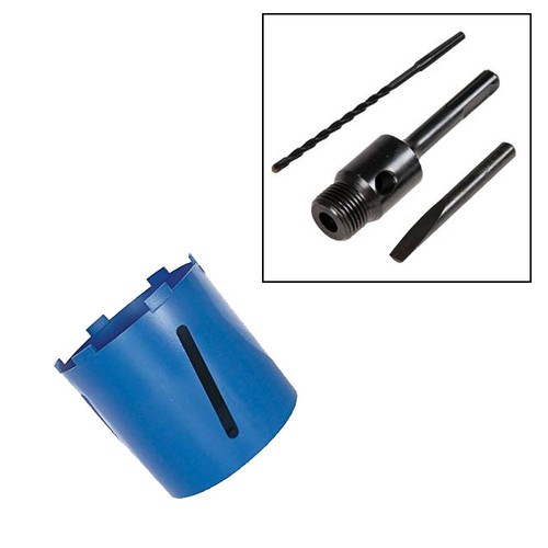 117mm diamond core - diamond, +