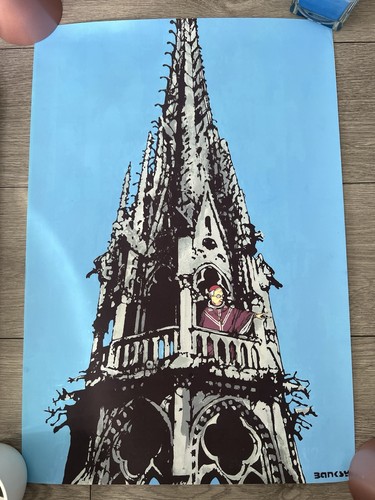 Banksy dran notre dame - banksy,