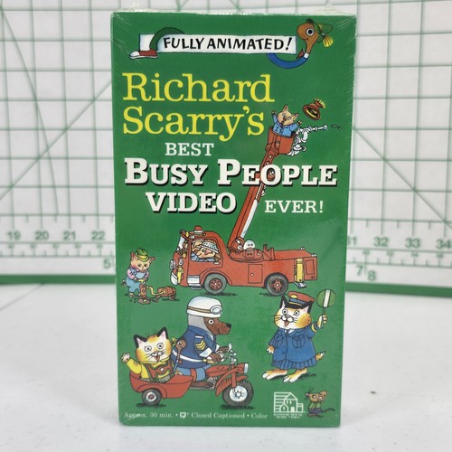 Sealed new richard scarry - sealed,