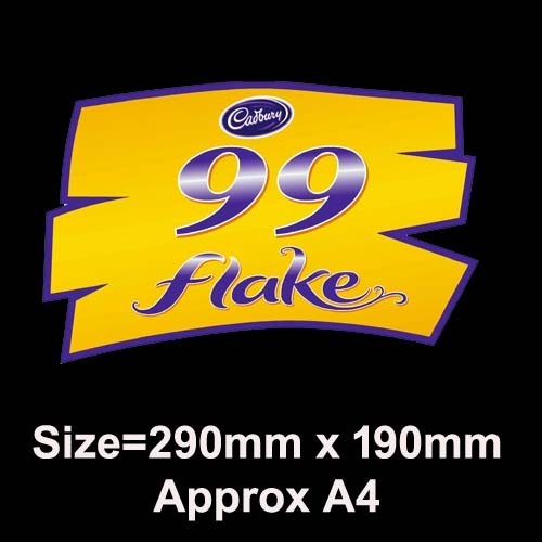Flake sticker cadbury ice - 99,