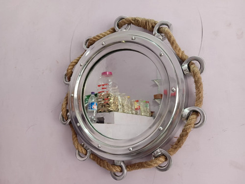 Aluminium jute rope porthole - jute,