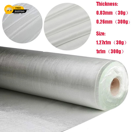 Thin fiberglass cloth - thin, plain