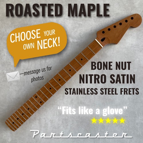 Roasted maple neck - roasted, for