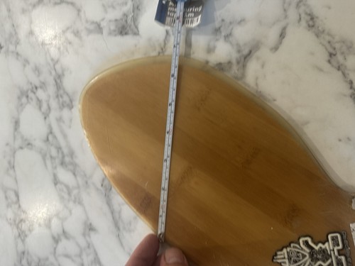 Wooden surfboard fin - wooden,