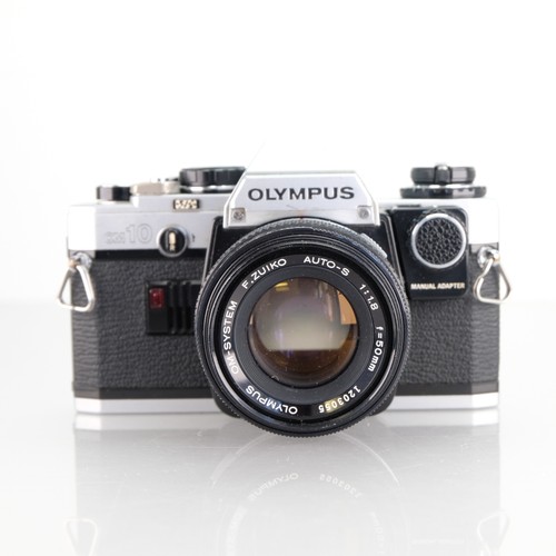 Olympus om10 35mm film - olympus, camera