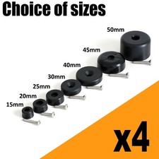 4x Furniture Feet Glides