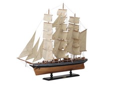 Cutty sark model ship sail