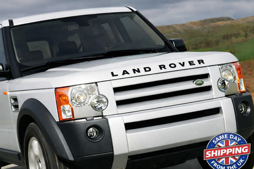 Land rover bonnet badge - badge, 3d