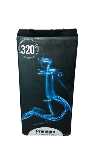 320 premium coconut shisha - 320°,