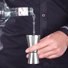 25/50ML Double Single Shot Shorts Drink Spirit Measure Cup Cocktail Jigger Steel
