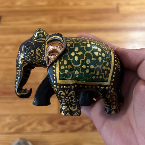 Vintage indian wooden - indian,