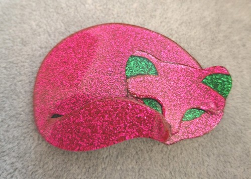 Lea stein genuine brooch - genuine,