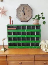 Scratch Built Cubby Hole Unit - Mid 20th century vintage, industrial, factory