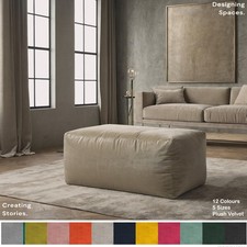 Bean bag foot stool Plush