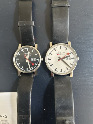 Two mondaine watches for - mondaine,