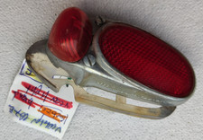 OLD REAR LIGHT AND REFLECTOR  SEBAC 50s PERFECT STATE  FANALINO BICI