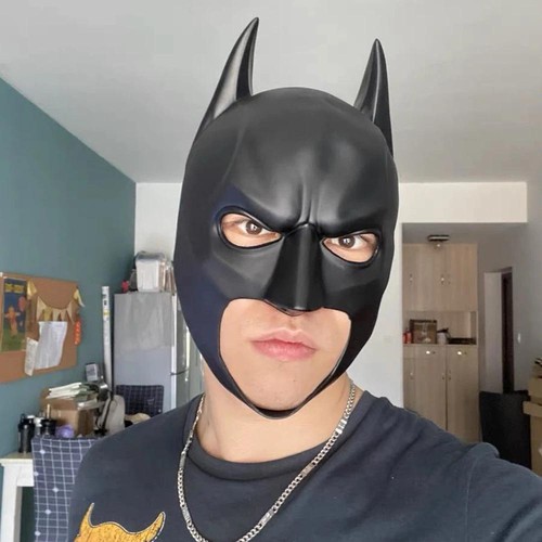 Batman full mask with cowl - batman,