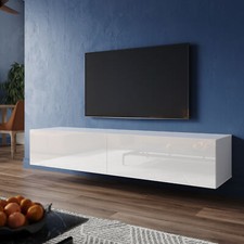 140/160/180cm White High Gloss