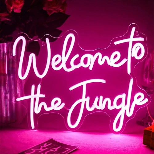 Welcome the jungle led - the,