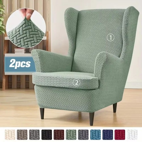 Wing chair cover stretch - wing,