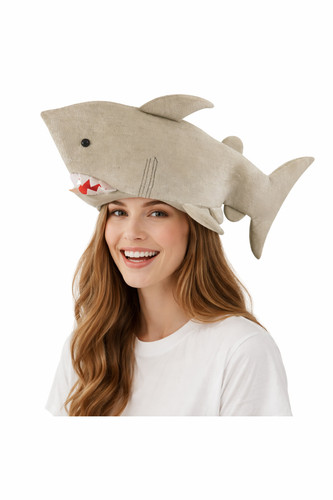 Adults grey shark - shark, novelty