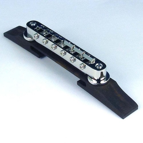 Archtop bridge ebony - bridge,, with