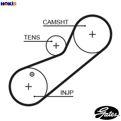 Timing belt 5464xs for - 5464xs,