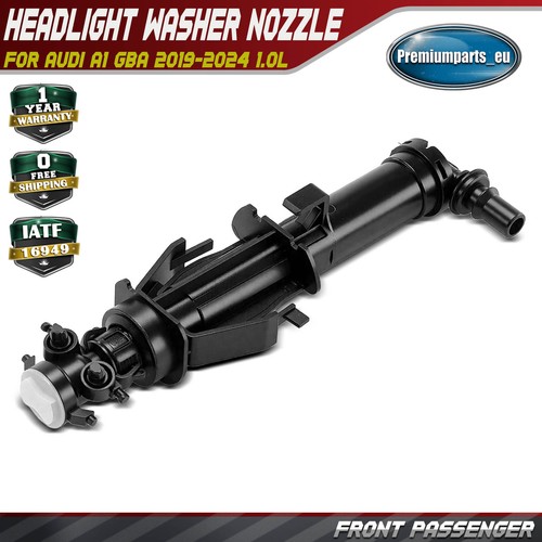 Front left headlight washer - front,