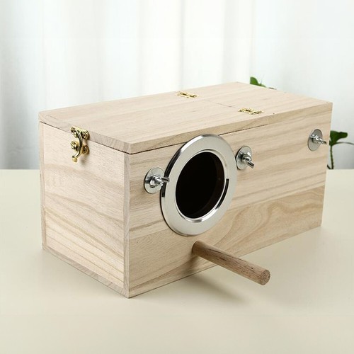 Wooden nesting house - house, bird