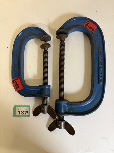Pair vintage shape g - pair, c