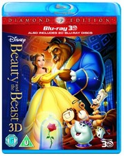 Beauty and the Beast (Blu-ray 3D + Blu-ray) [Region Free] - DVD  I0VG The Cheap