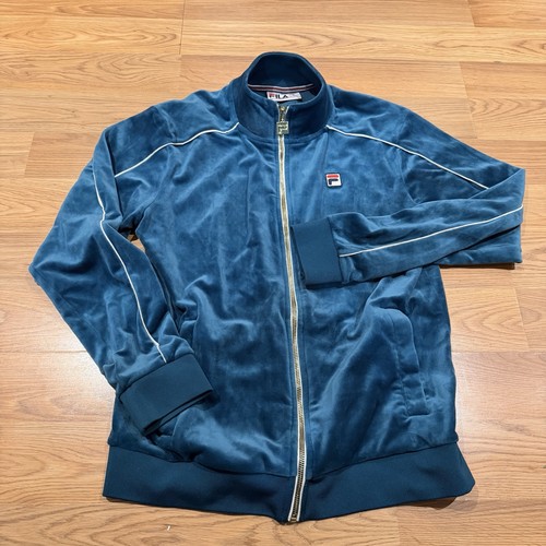 Vintage fila velour track - vintage,